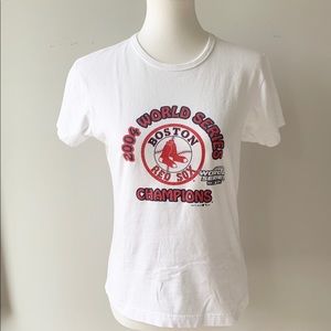 Junior’s Red Sox World Series Fitted Shirt Size XL